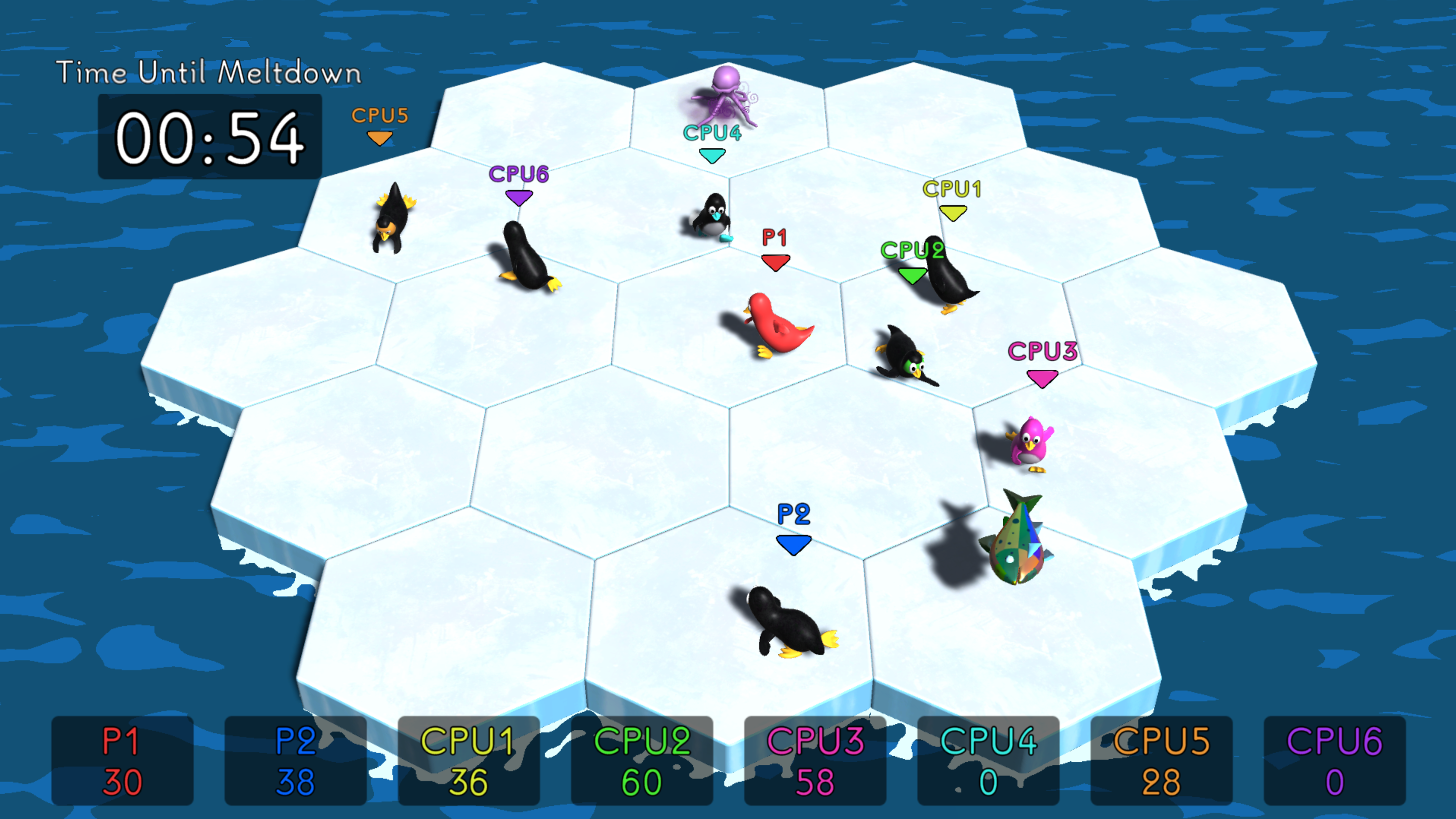 Penguin from Waddle Wars